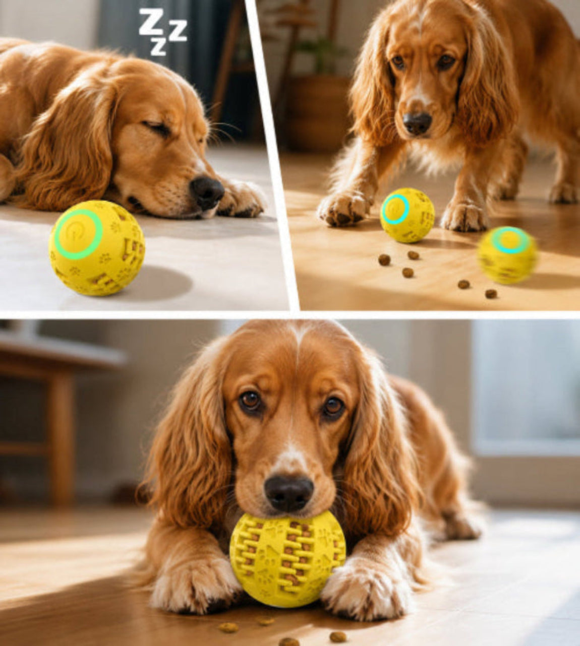 Paw & Claw™ 3-in-1 Interactive Treat Ball