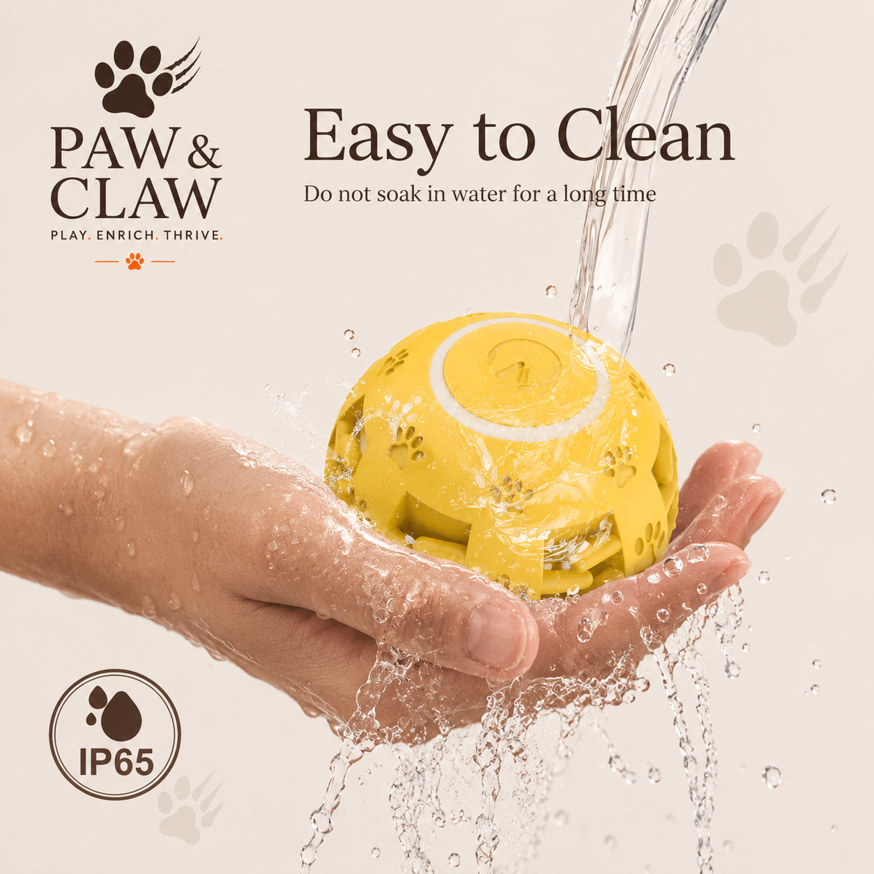 Paw & Claw™ 3-in-1 Interactive Treat Ball